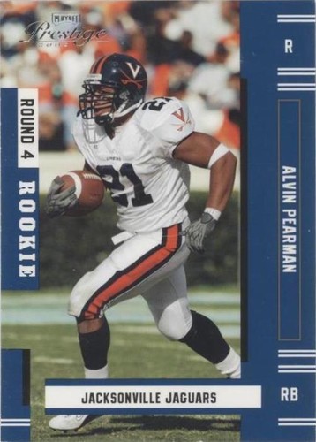 2005 Playoff Prestige Alvin Pearman #170