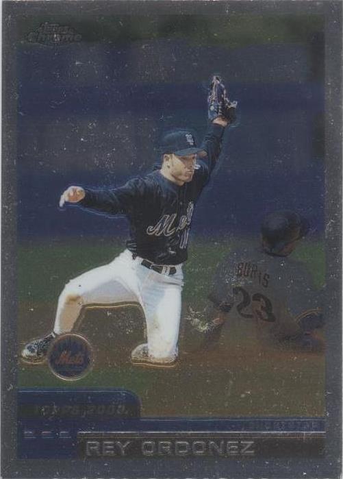 2000 Topps Chrome - Rey Ordonez #37