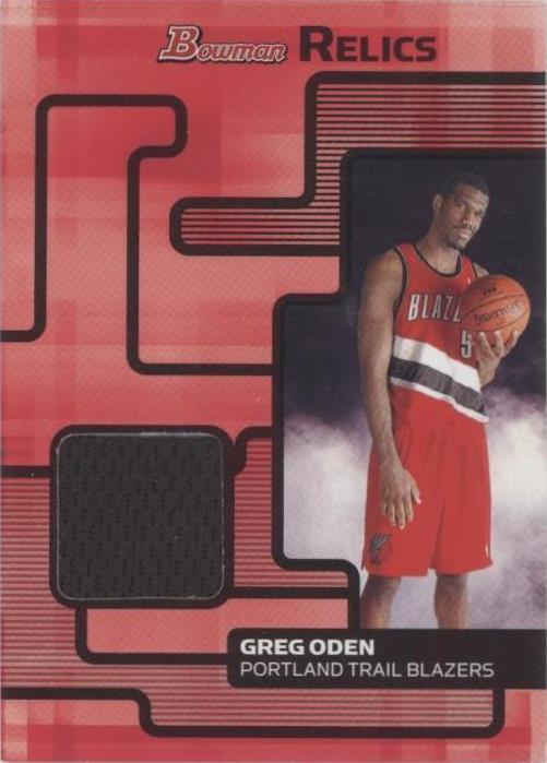2007-08 Bowman Draft Picks & Stars - Greg Oden #BR-GO