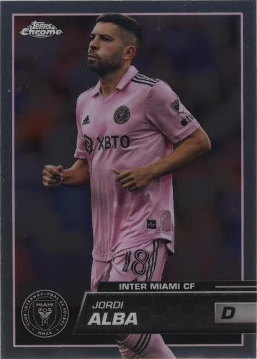2023 Topps Chrome MLS Jordi Alba #17