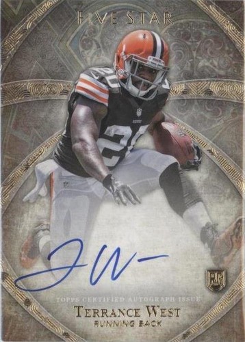 2014 Topps Five Star Terrance West #FSA-TW