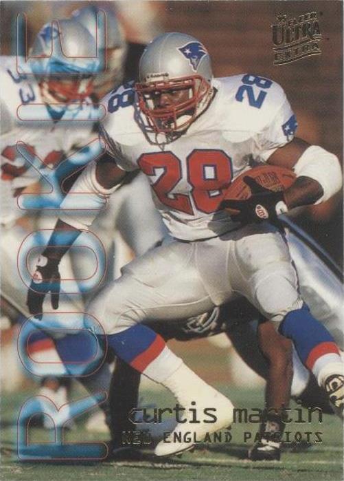 1995 Fleer Ultra Curtis Martin #447