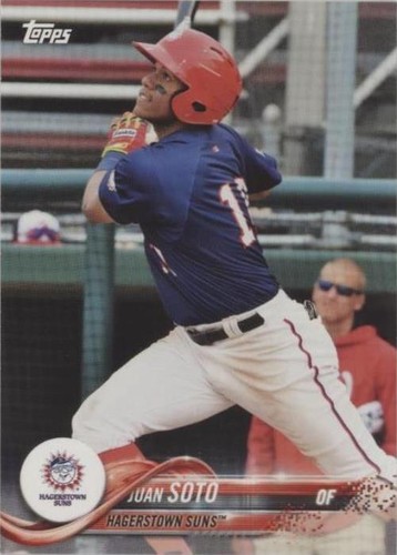 JUAN SOTO 2018 Topps Update RC rookie Debut PSA 9 MINT exclusive