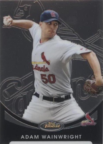 2010 Topps Finest - Adam Wainwright #32