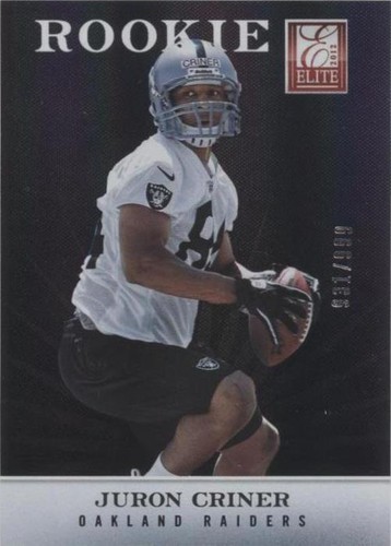 2012 Elite Juron Criner #156