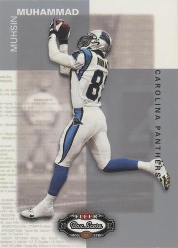 2002 Fleer Box Score Muhsin Muhammad #37