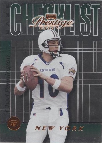 2000 Playoff Prestige Chad Pennington #CL21