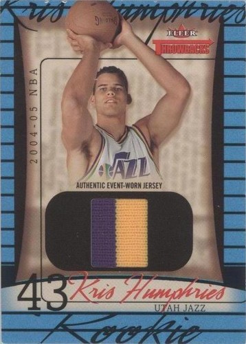 2004-05 Fleer Throwbacks - Kris Humphries #87