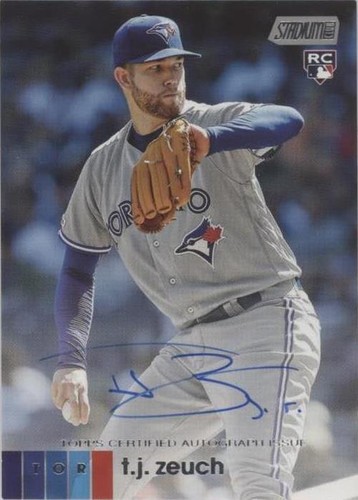2020 Topps Stadium Club - T.J. Zeuch #ATZ