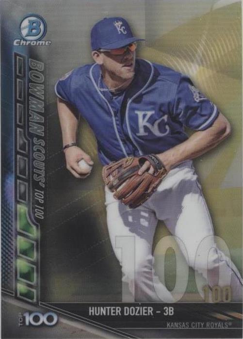 Bowman - Hunter Dozier 2017 #BTP-100