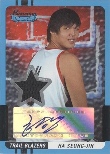 2004-05 Bowman Signature - Ha Seung-Jin #66