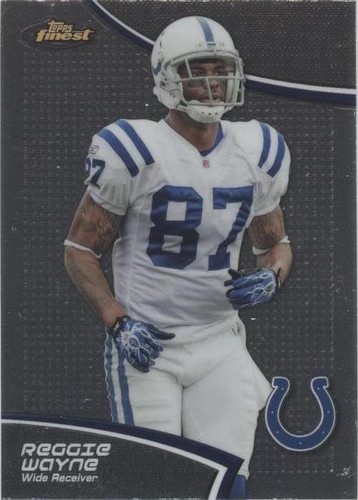 2011 Topps Finest Reggie Wayne #34