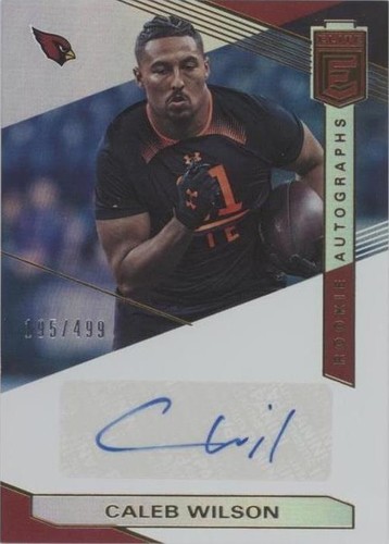 2019 Panini Donruss Elite Caleb Wilson #RA-CW