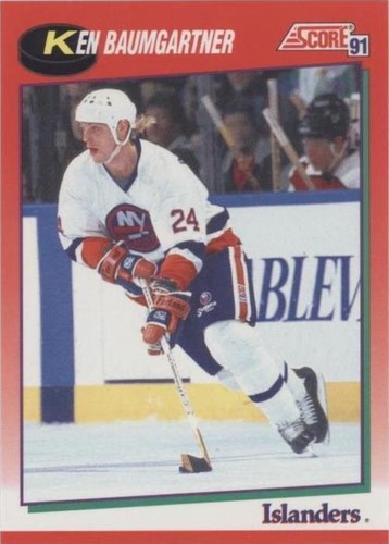 1991-92 Score Canadian - Ken Baumgartner #148