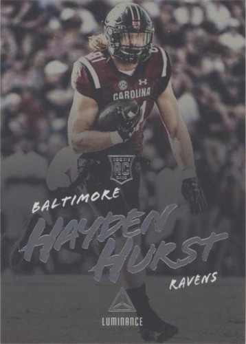 2018 Panini Luminance Hayden Hurst #138