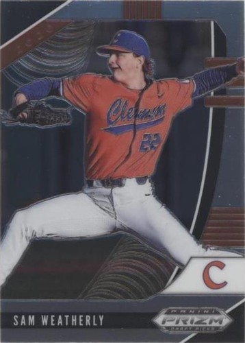 2020 Panini Prizm Draft Picks - Sam Weatherly #PDP81