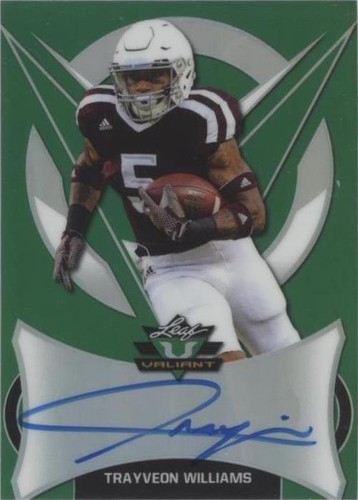2019 Leaf Valiant Trayveon Williams #BA-TW1