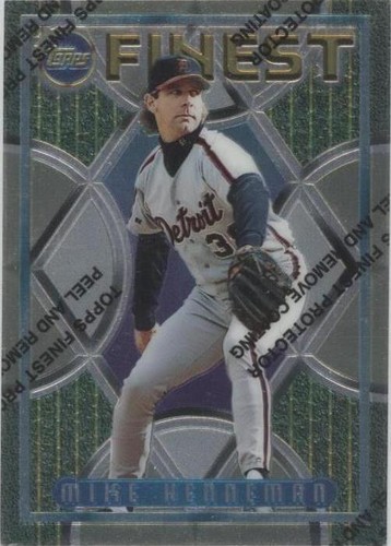 1995 Topps Finest - Mike Henneman #153