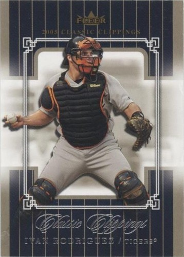 2005 Fleer Classic Clippings - Ivan Rodriguez #27