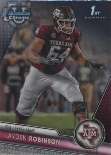 2023 Bowman University Chrome Layden Robinson #125