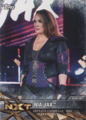2017 Topps WWE Women's Division - Nia Jax #NXT-16
