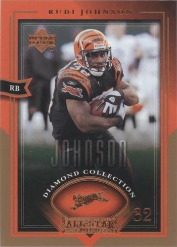 2004 Upper Deck Diamond Collection All-Star Lineup Rudi Johnson #20