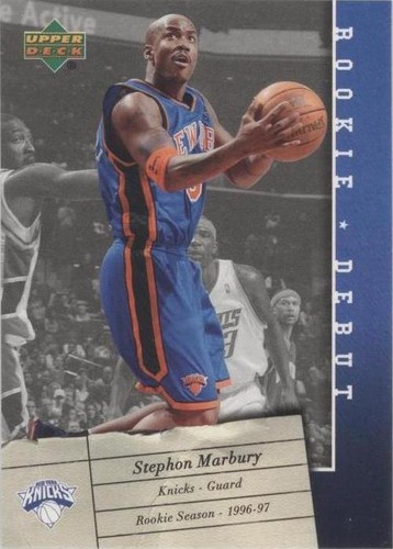 2006-07 Upper Deck Rookie Debut - Stephon Marbury #65
