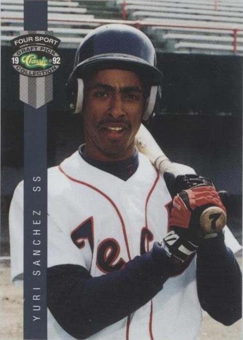 1992 Classic Four Sport Draft Pick Collection - Yuri Sanchez #264