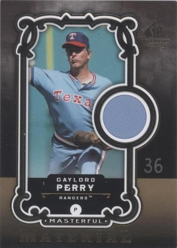 2007 SP Legendary Cuts - Gaylord Perry #MM-GP