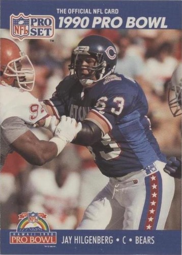 1990 Pro Set Jay Hilgenberg #394