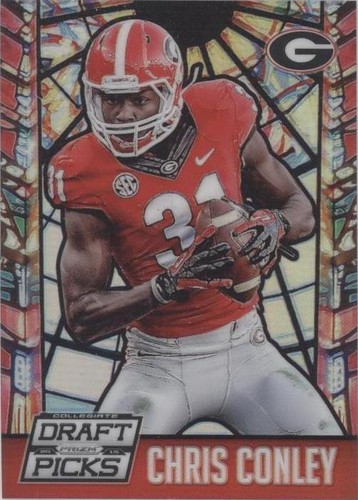 2015 Panini Prizm Collegiate Draft Picks Chris Conley #66