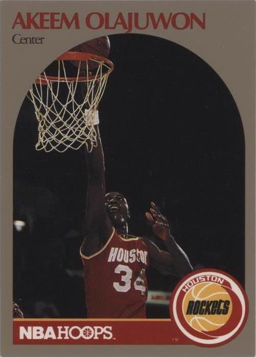 Aros de la NBA 100 superestrellas 1990-91 - Hakeem Olajuwon #36