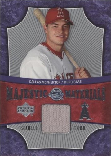 2005 Upper Deck Sweet Spot - Dallas McPherson #MM-DM