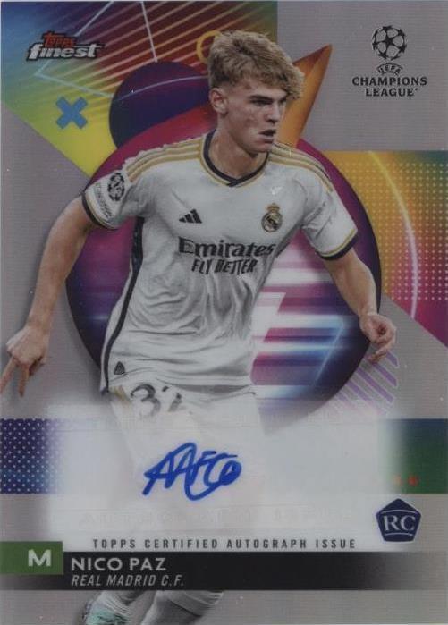 2023-24 Topps Finest UEFA Club Competitions - Autographs