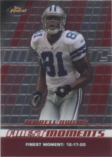 2008 Topps Finest Terrell Owens #FM-TO