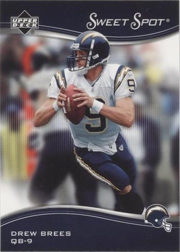 2005 Upper Deck Sweet Spot Drew Brees #79