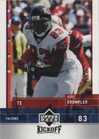 2005 Upper Deck Kickoff Alge Crumpler #5