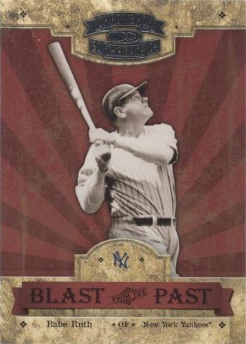 2004 Donruss Throwback Threads - Babe Ruth #BP-3