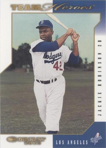 2003 Donruss Team Heroes - Jackie Robinson #270