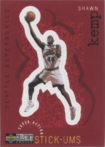 1997-98 Upper Deck Collector's Choice - Shawn Kemp #S25