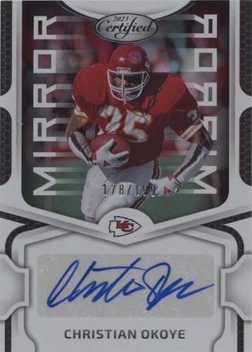 2023 Panini Certified Christian Okoye #MS48