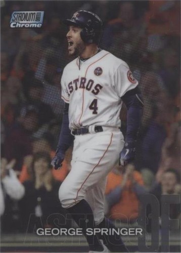 2018 Topps Stadium Club - George Springer #SCC-73