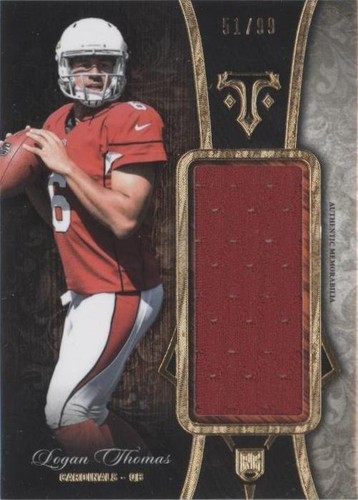 2014 Topps Triple Threads Logan Thomas #TTRJR-61