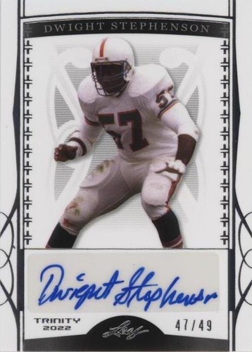 2022 Leaf Trinity Dwight Stephenson #BA-DS1