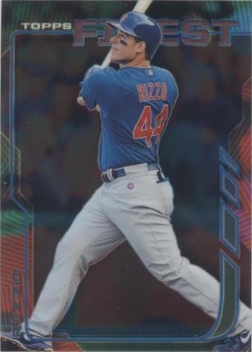 2014 Topps Finest - Anthony Rizzo #77