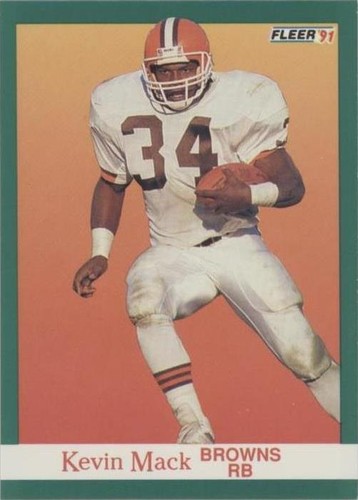1991 Fleer Kevin Mack #38