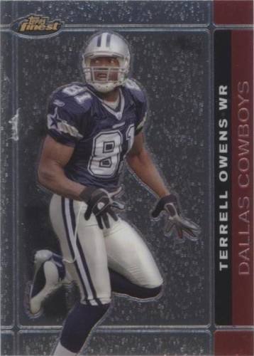 2007 Topps Finest Terrell Owens #60