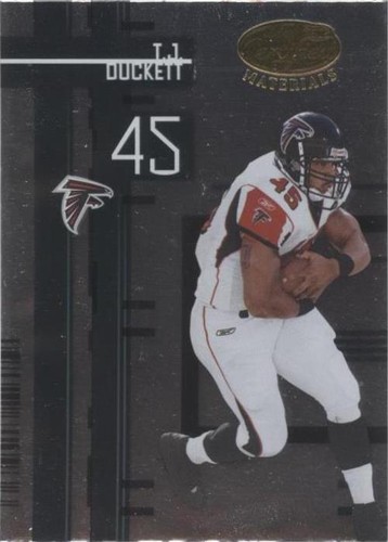 2005 Leaf Certified Materials T.J. Duckett #6