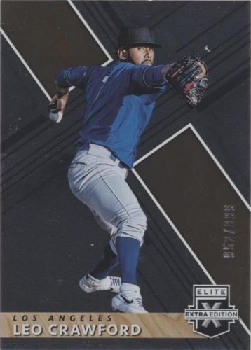 2019 Panini Elite Extra Edition - Leo Crawford #181