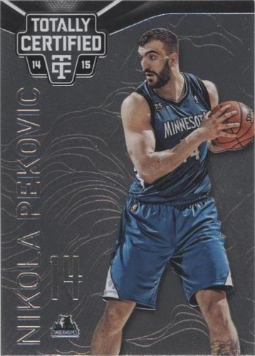 その他 15 Totally Certified Nikola Jokic RC /25 2024-25 Panini Totally Certified #17 Nikola Jokic On Target